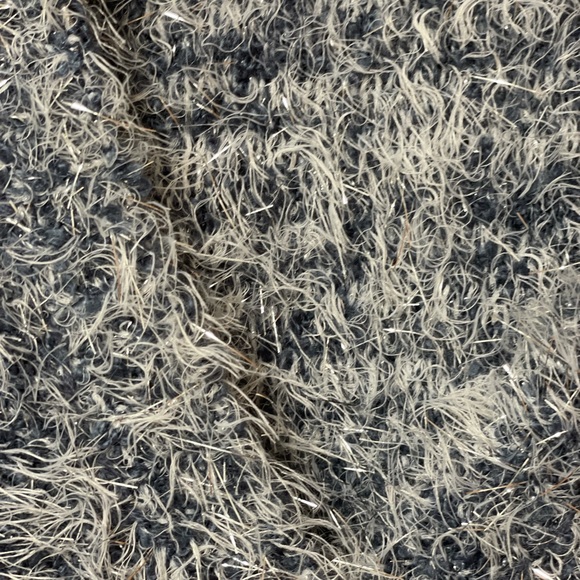 NWT••LC LAUREN CONRAD // light blue / sparkle / oversized cardigan - Picture 11 of 16